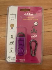 BASU eAlarm Portable Emergency Alarm – PURPLE