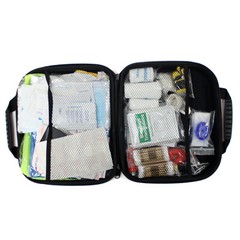 Emergency Survival Kit First Aid Bag Propane Stove Outdoor Solar Shower Bag Tent