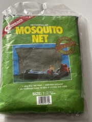 Coghlan’s Rectangular Ultra Fine Washable Mosquito Net Green Polyester 32x78x59