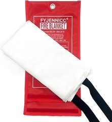 2 Packs Emergency Fire Blanket for Home, Glass Fiber Cloth 39.3″x39.3″