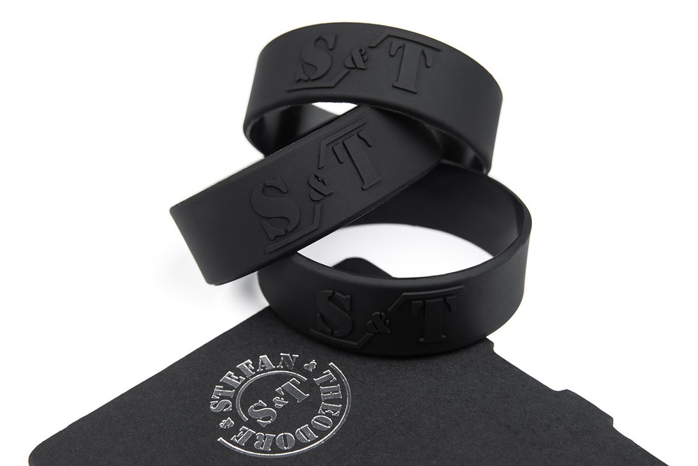 Money Bands (Set of 3) – for Large Amounts Thin, Black