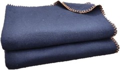 Bulk Military Wool Blanket 62X80,66X90 Fire Retardant for Emergency 3.25/3.50 LB