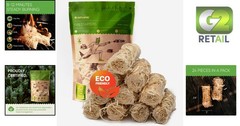 24 Waterproof Natural Wood Fire Starters – Perfect for Campfires & Grills