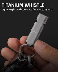 Loud Emergency Whistles,130db+ Lifeguard Safety Whistle Stainless (1-pack)
