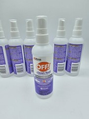 LOT OF 6 OFF! Clean Feel Insect Repellent II 4 Fl Oz each