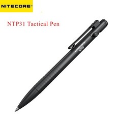 NITECORE NTP31 Bolt Action Aluminum Alloy Tactical Pen W/ Tungsten Glass Breaker