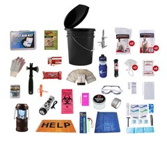 Hurricane Emergency Kit – 5-Gallon Survival Bucket with Food & Water