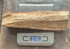 Exceptional Premium Fatwood Log 12.6oz (3/4lb) Sticky All Natural NonToxic