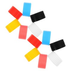 12Pcs Tennis Racket Vibration Dampeners with Durable Silicone for Home Training