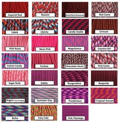 550 Paracord – 10′ – Over 100 colors available