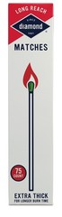 Diamond Greenlight 75-Ct. Long Reach 0.25 Pound(s) Matches