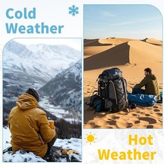 8 Pack Emergency Mylar Blankets Thermal Rescue Blanket Survival Gear XL 54 x 84