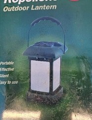 Thermacell Mosquito Repellent Outdoor Lantern 15’x15’ Cover Zone *New Sealed*