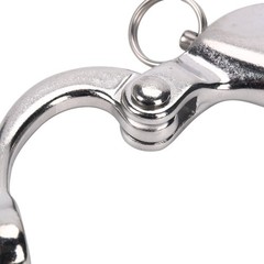 4 PCS 304 Stainless Steel Swivel Eye Snap Shackle Quick Release 23/4 Inch