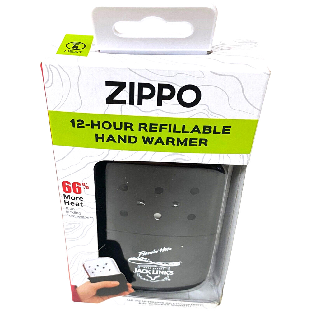 Zippo Hand Warmer Oil Filling type 12 hours fever With Cloth Pouch 18 Hour