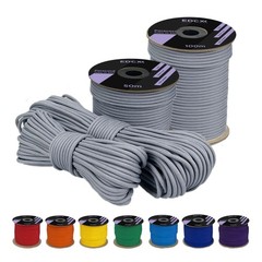 4mm Polyester Paracord 550 25+ Colours 15, 30 and 50m – Type III, 100% Nylons…