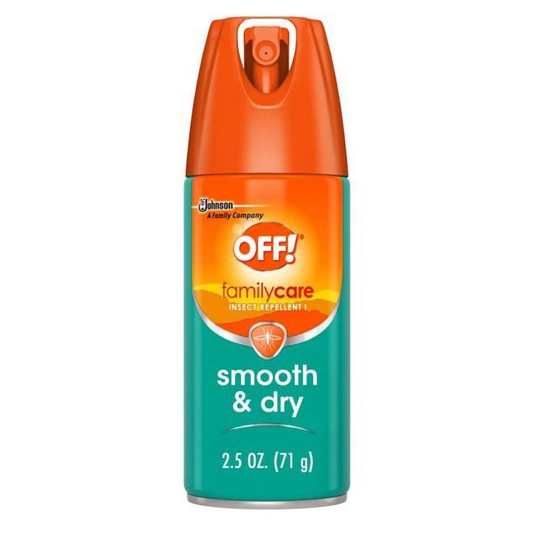 OFF! Family Care Smooth & Dry Insect Repellent Spray – 2.5 oz (Discontinued)