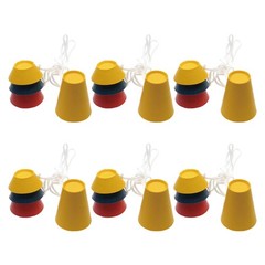 6 Set Golf Pegs Training Equipment Practice Tees Hitting Mats Holder