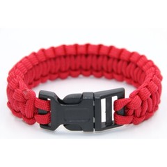 Emergency Camping Rescue Gear Paracord Survival Bracelet Wristband Military
