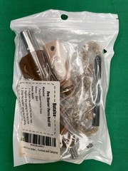 Fire Starter Survival Tool Ferro Rod Kit With Leather Pouch Bellow and Tool