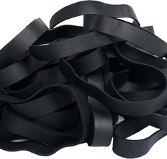 -Rubber Bands 40 Pcs Size#105 Big Black Rubber Band Large Elastic Band Rubber Ba