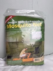 Mosquito Net, Backwoods, Camping Picnic Double Wide/240-Mesh 63x78x59 Brand New