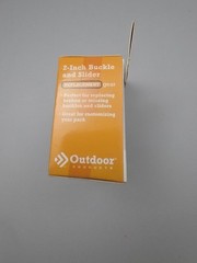 Lot Of 2 Outdoor Products Buckle & Slider 2″ 2 Sets Per Box CAR100WM-000