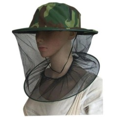Mosquito Bug Fly Bee Insect Head Face Net Hat Sun Protection Fishing Hiking Cap