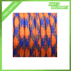 550 Paracord 100ft Mil Spec Type III 7 Strand Core Nylon Rope for Camping Hiking