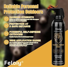 Feloiy Bear Spray Repellent Bear Deterrent 11oz