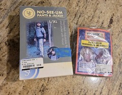 New! Size L/XL UST Net Pants & Jacket No See Um Misquito Headnet