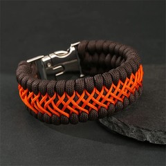 Handmade 7-Core Paracord Bracelet for Men – Outdoor Survival Camping.