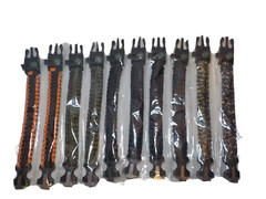 Resaler lot of 10 7 in 1 Paracord Survival Bracelet w Compass & Whistle Bracelet
