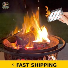 GoFire XTRA LARGE 10-Piece Fire Starter Kit – Non-Toxic & Waterproof