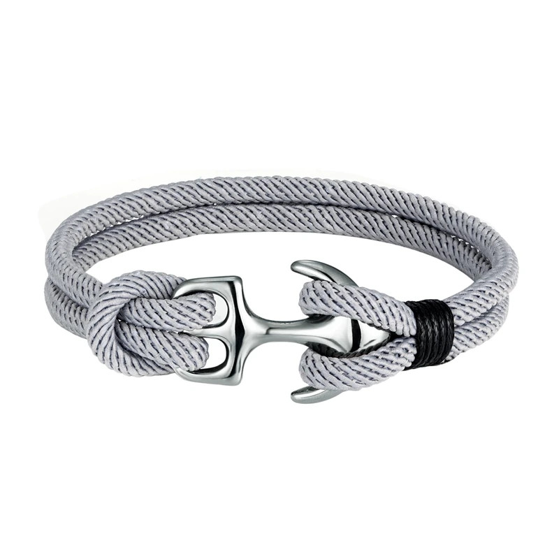 Survival Bracelet for Men Women U Shape Emergency Paracord Rope 316L Buckle