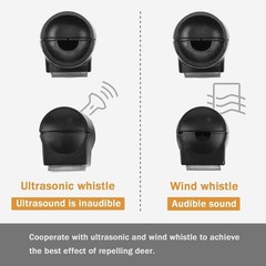 2-Pack Deer Whistle Warning Device for Vehicle Safety