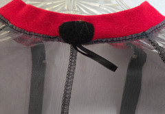 Mosquito Mesh Child’s Suit w/Detachable Head Covering Size 3 Cuffs Zipper USA