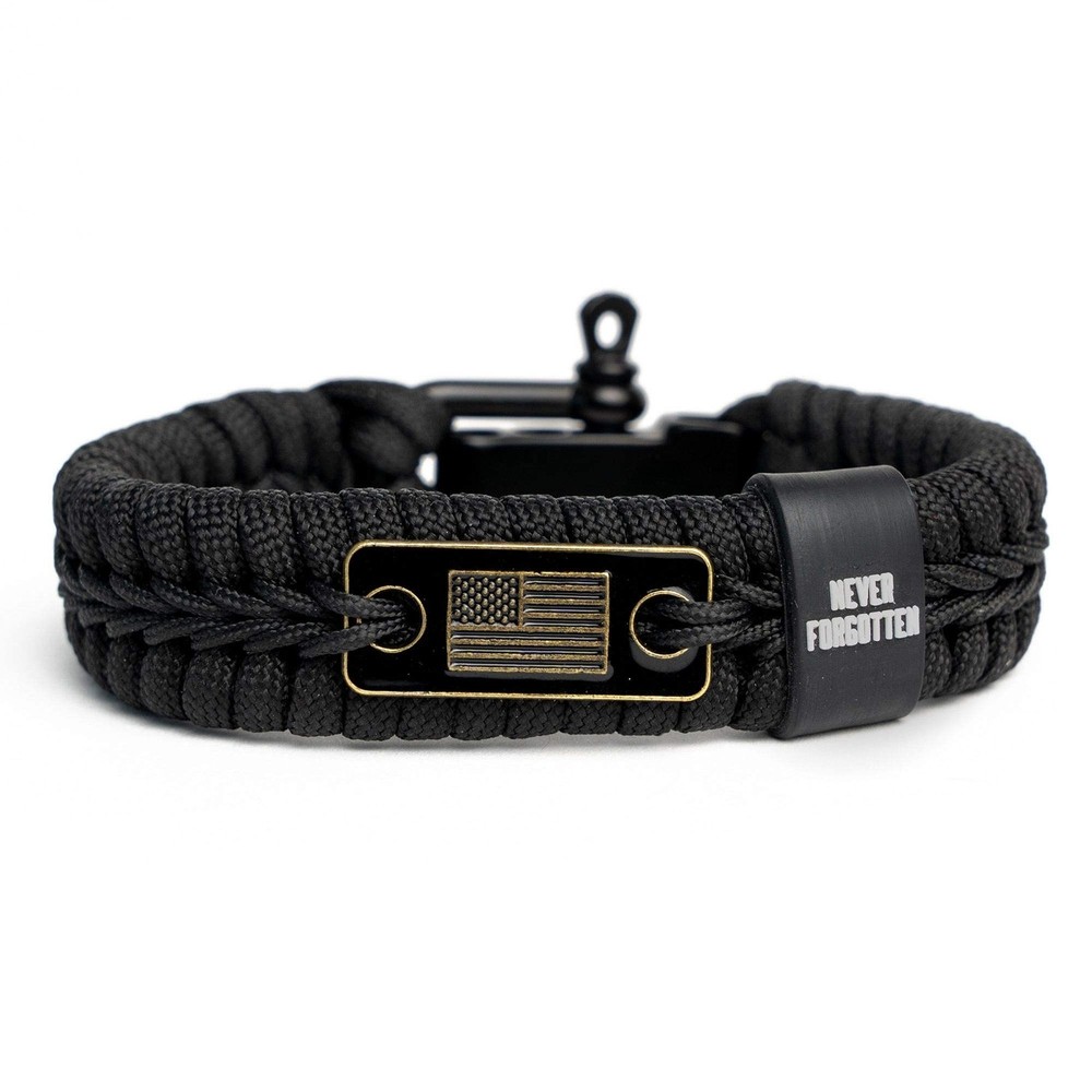 Hero Company Never Forgotten Paracord Bracelet – Tactical Survival Bracelet f…