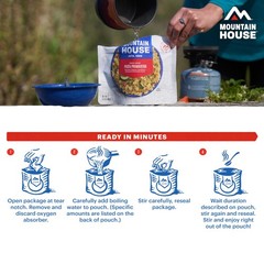Mountain House 3-Day Emergency Food Supply | Freeze Dried Survival Kit, Blue