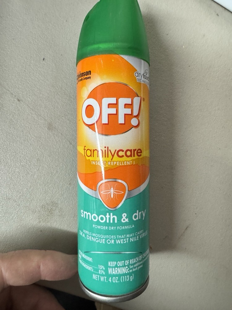 OFF Familycare Smooth and Dry Insect Repellent, 4 Ounce
