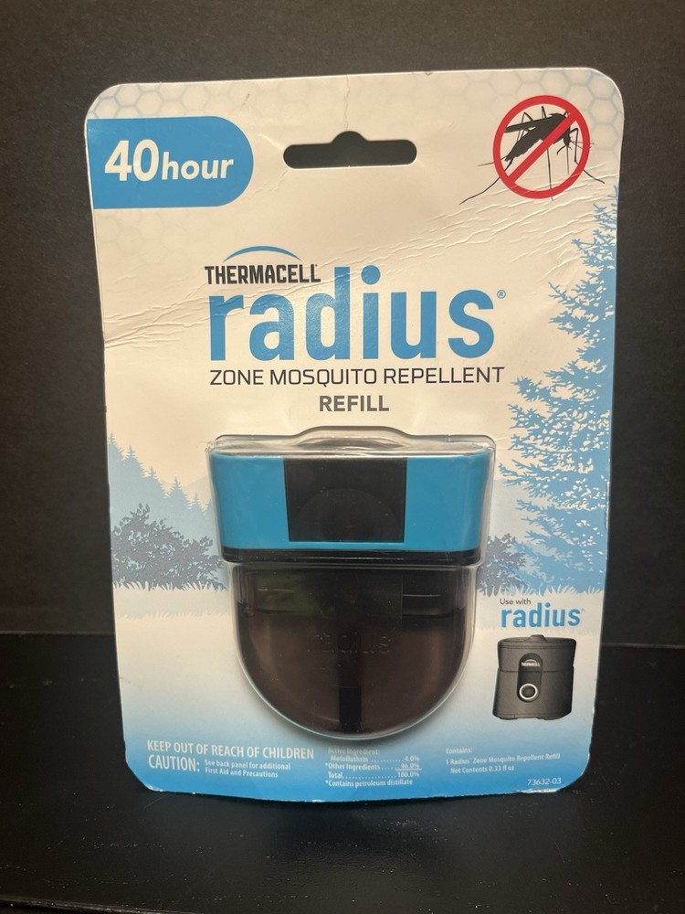 Thermacell Radius Zone Mosquito Repellent Refill 40 Hr Refill 0.33 fl oz