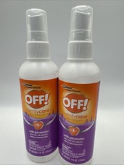 (2) OFF! FamilyCare Insect & Mosquito Repellent Spray Picaridin 4oz COMBINESHIP