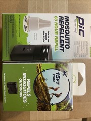 Set Of THREE (3) PIC Portable Mosquito Botanical Repellent​ 60 Hour REFILL