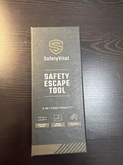 SafetyVital Pink 3-in-1 Safety Escape Tool Seat Belt Cutter Glass Breaker Key R…