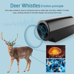 Innovative Deer Warning Whistle – Compact & Efficient Car Safety Device, 2 Pack