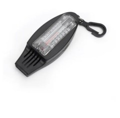 Ozark Trail 4-Function Whistle-thermometer, Magnifier, Compass, Whistle- New