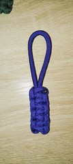 Zipper Pulls 550 Paracord – Multi Color patterns & Solid Colors- Handmade in USA
