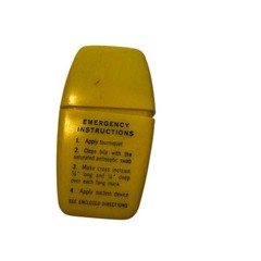 Vintage B-D Snake Bite Kit Medical First Aid Emergency Survival USA Doctor