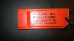 Plastic Whistle with Dry Container for Boat Emergency Survival Marine Safety
