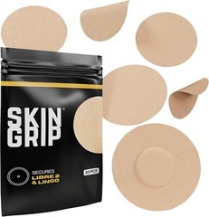 20-Pack Waterproof Freestyle Libre 2 Sensor Covers – Skin-Friendly Tan Adhesive